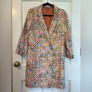 Anthropologie Conditions Apply Multicolor Spring Jacket